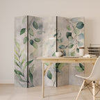 PEACEFUL SPRIGS Decorative 5-Panel Room Divider