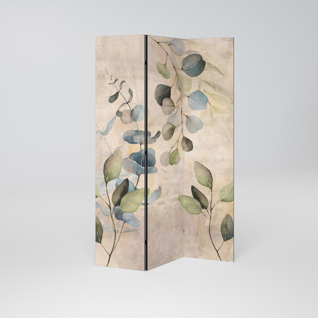SOFT EARTHEN EMBRACE Dekorativer 3-teiliger Raumteiler
