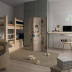 SOFT EARTHEN EMBRACE Dekorativer Paravent - 3-teilig