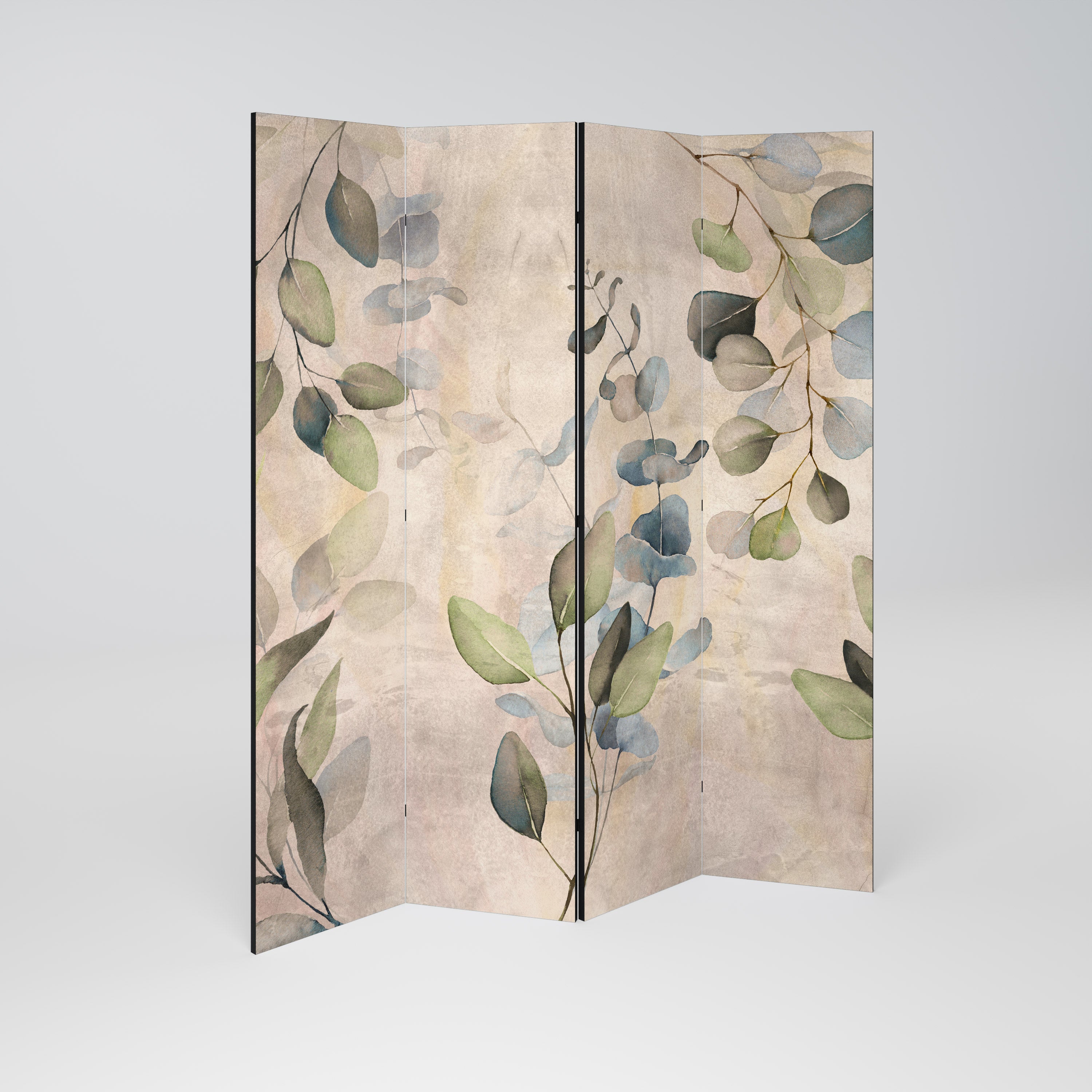 SOFT EARTHEN EMBRACE 4-teiliger Paravent