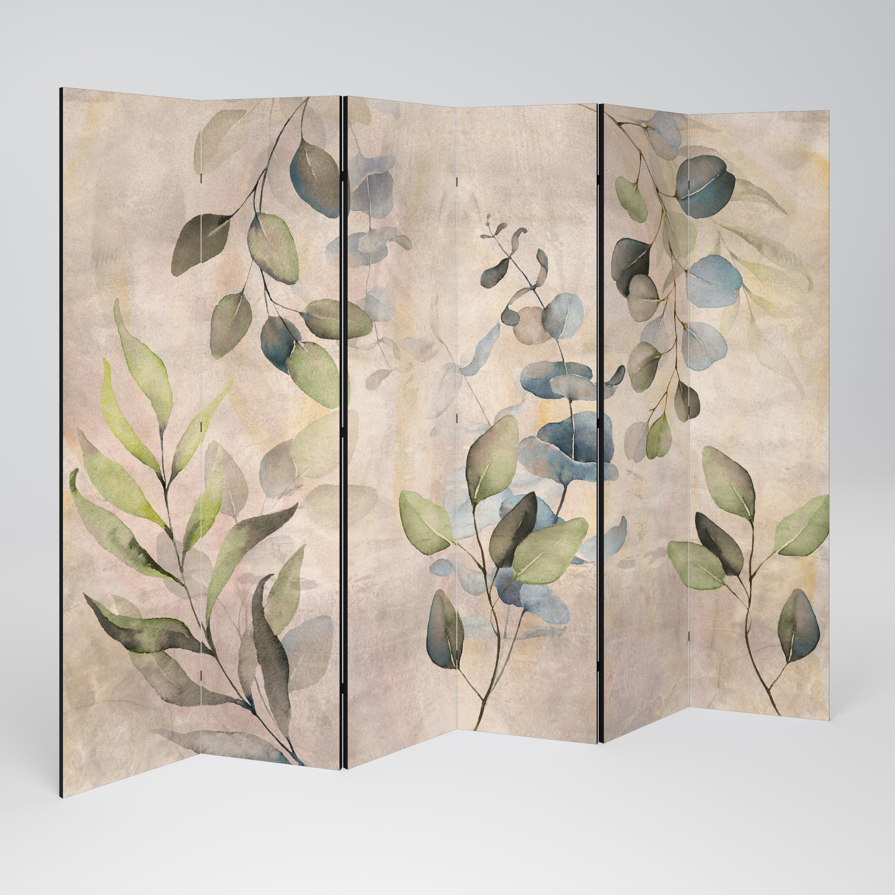SOFT EARTHEN EMBRACE 6-teiliger Paravent