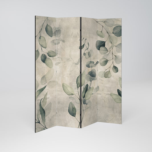 EARTHY TONED ELEGANCE 4-teiliger Paravent
