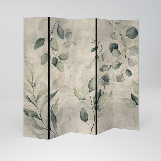 EARTHY TONED ELEGANCE 5-teiliger Paravent