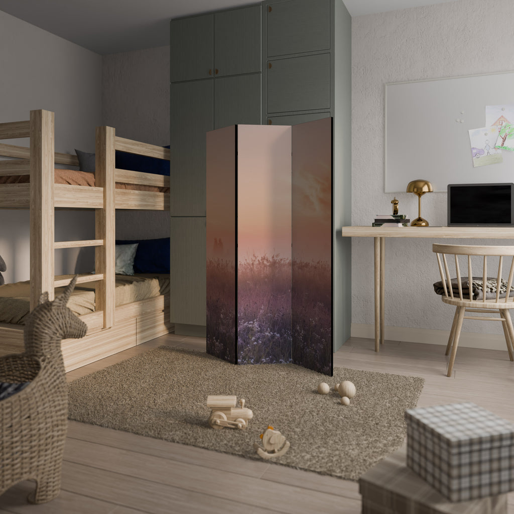 ENCHANTED MORNING VEIL 3-Panel Room Divider