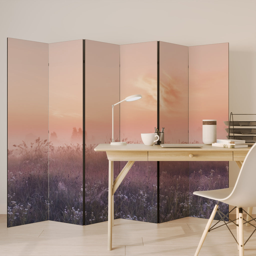 ENCHANTED MORNING VEIL 6-Panel Room Divider