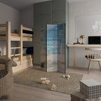 LIGHTHOUSE IN TRANQUILITY Dekorativer Paravent - 3-teilig