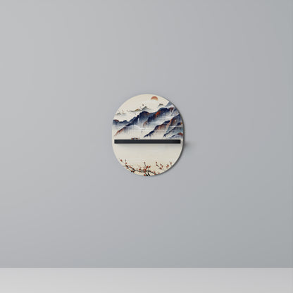 JAPANESE LANDSCAPE Dekoratives Wandregal