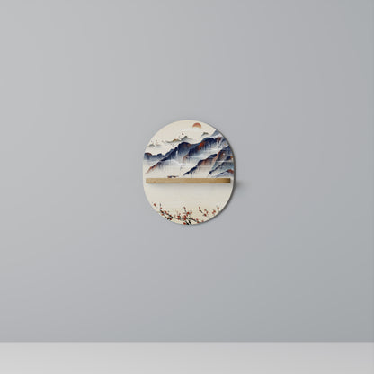 JAPANESE LANDSCAPE Dekoratives Wandregal