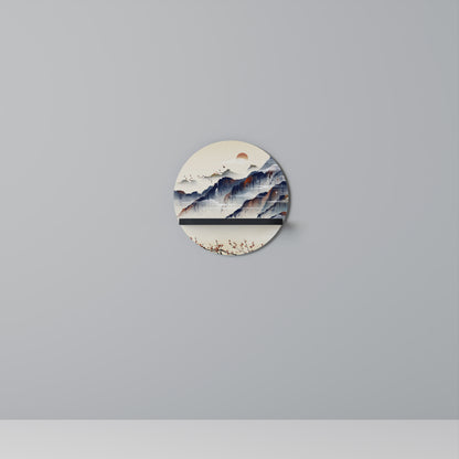 JAPANESE LANDSCAPE Dekoratives Wandregal