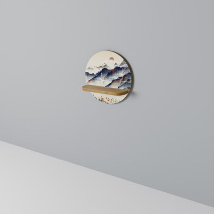 JAPANESE LANDSCAPE Dekoratives Wandregal