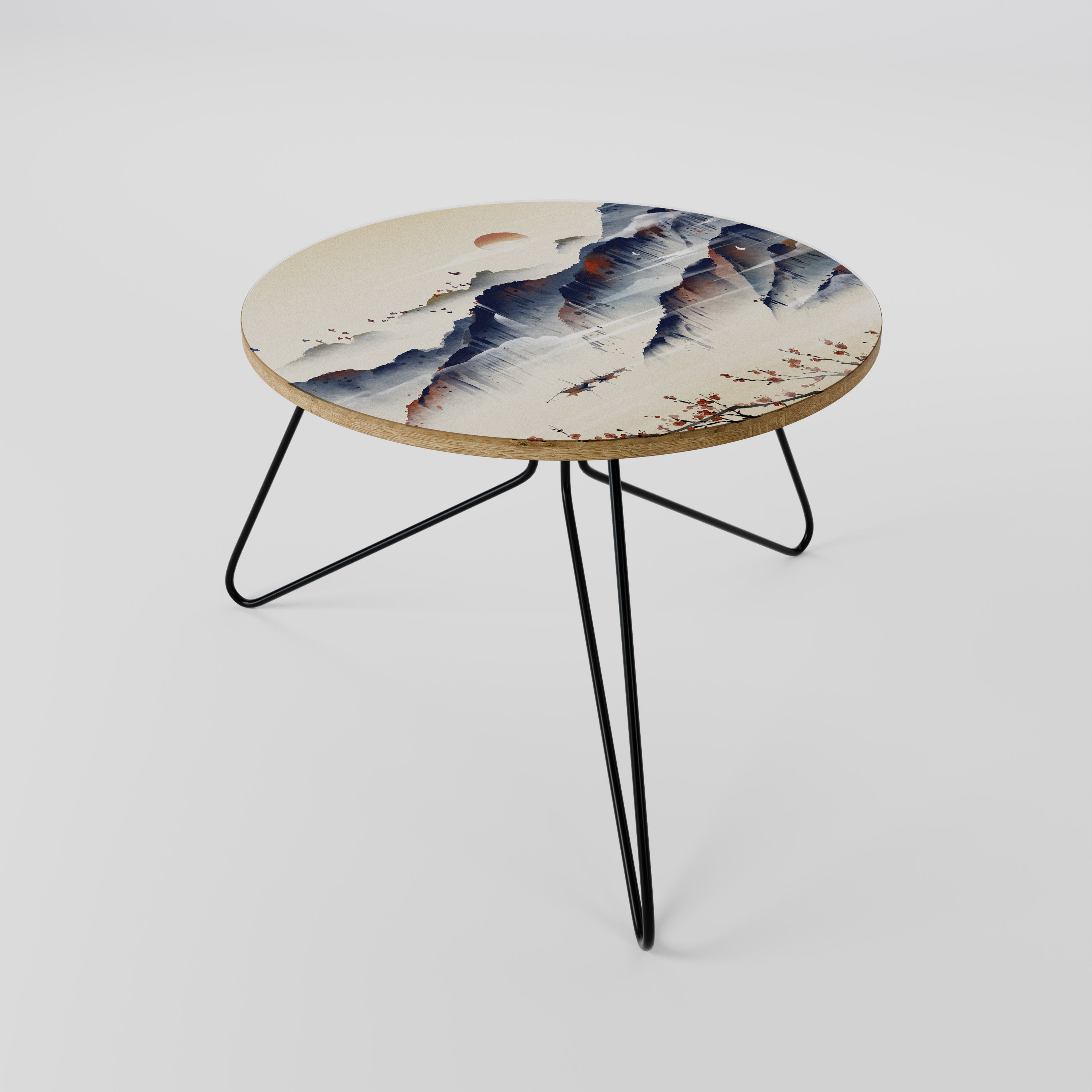 JAPANESE LANDSCAPE Coffee Table