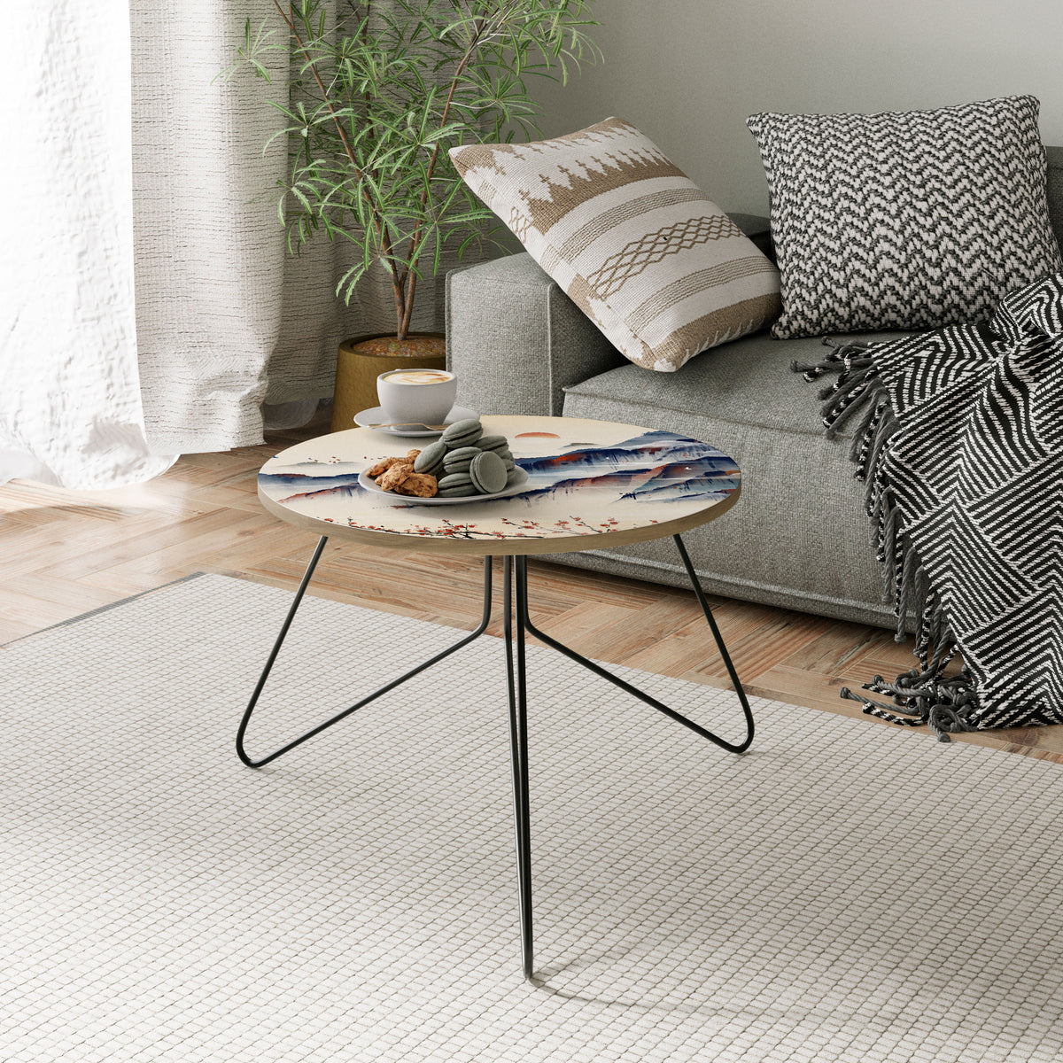 JAPANESE LANDSCAPE Couchtisch