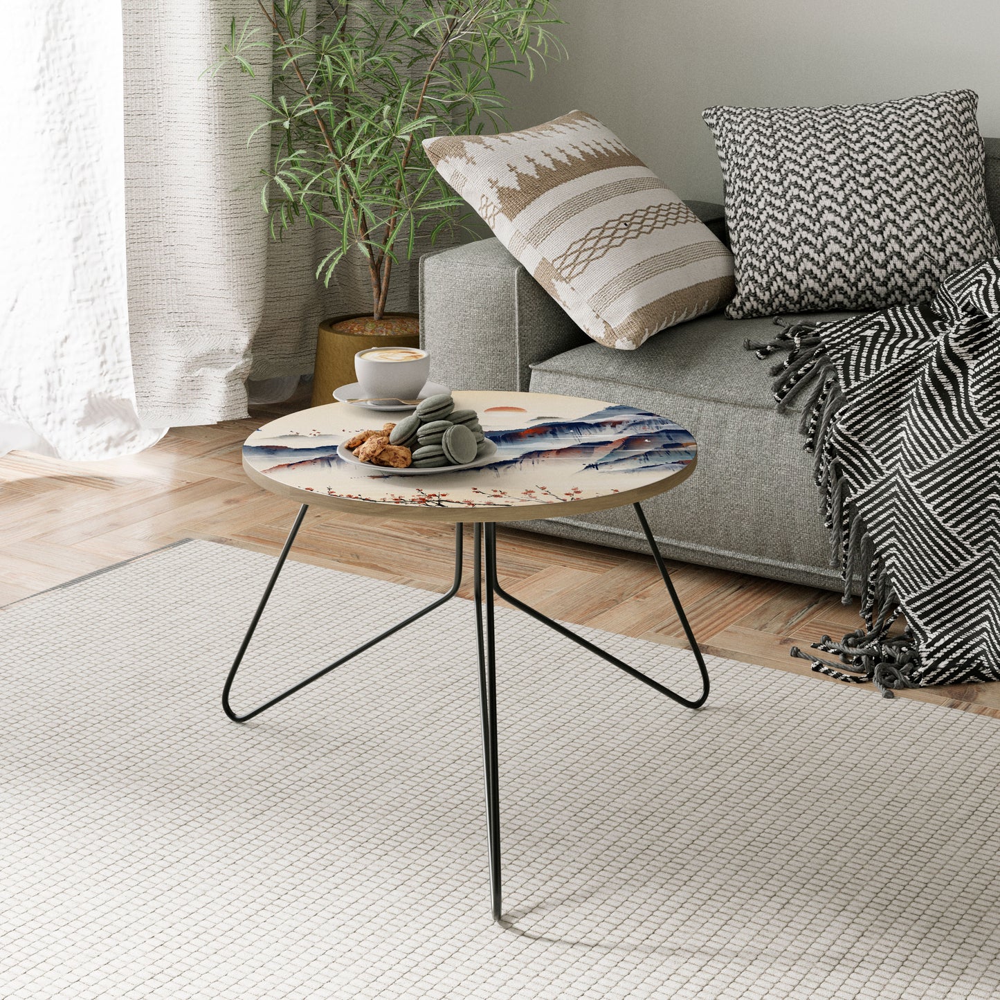 JAPANESE LANDSCAPE Couchtisch