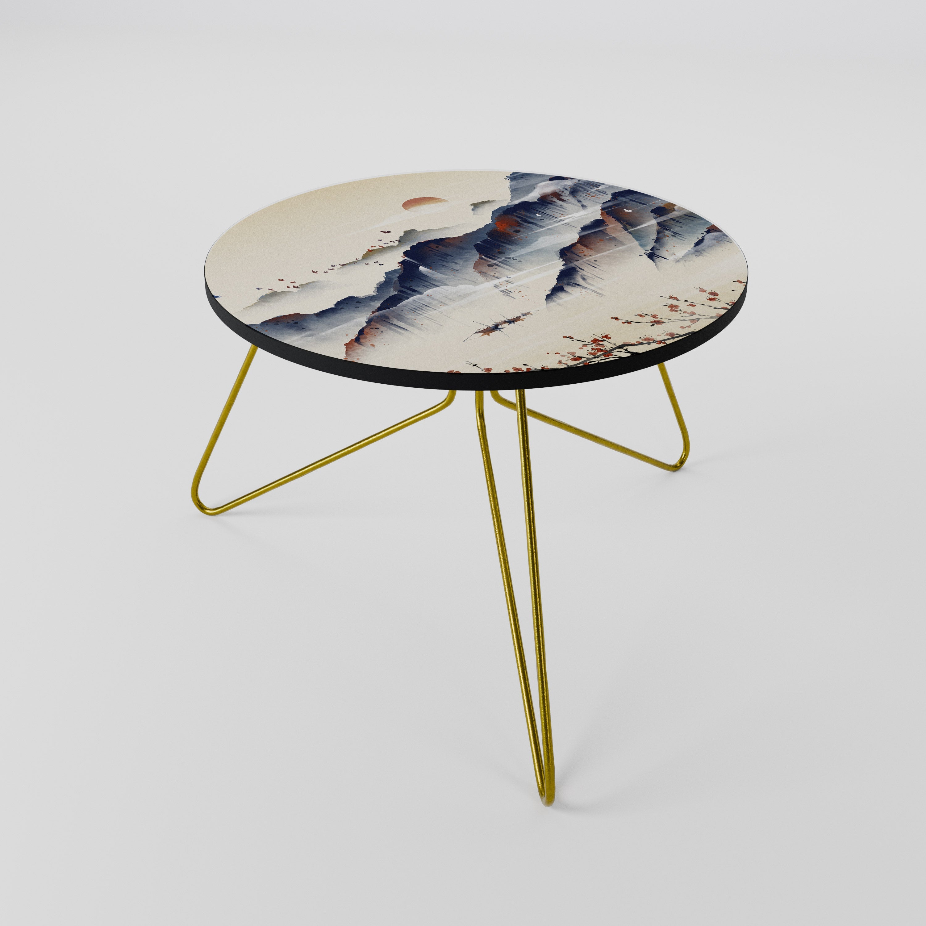 JAPANISCHE LANDSCHAFT Couchtisch 60