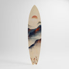 JAPANESE LANDSCAPE Deko-Surfboard