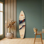 JAPANESE LANDSCAPE Deko-Surfboard