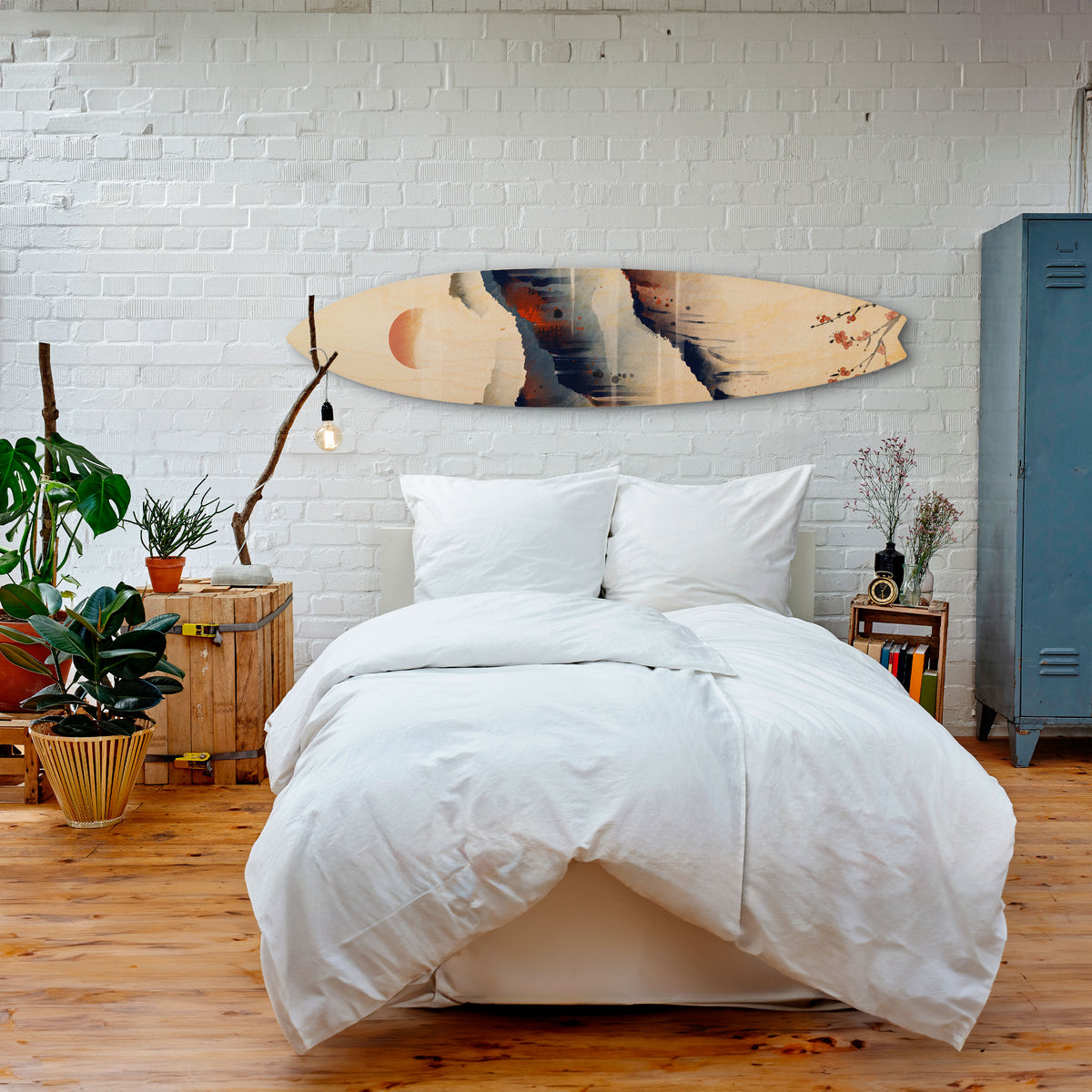 JAPANESE LANDSCAPE Deko-Surfboard