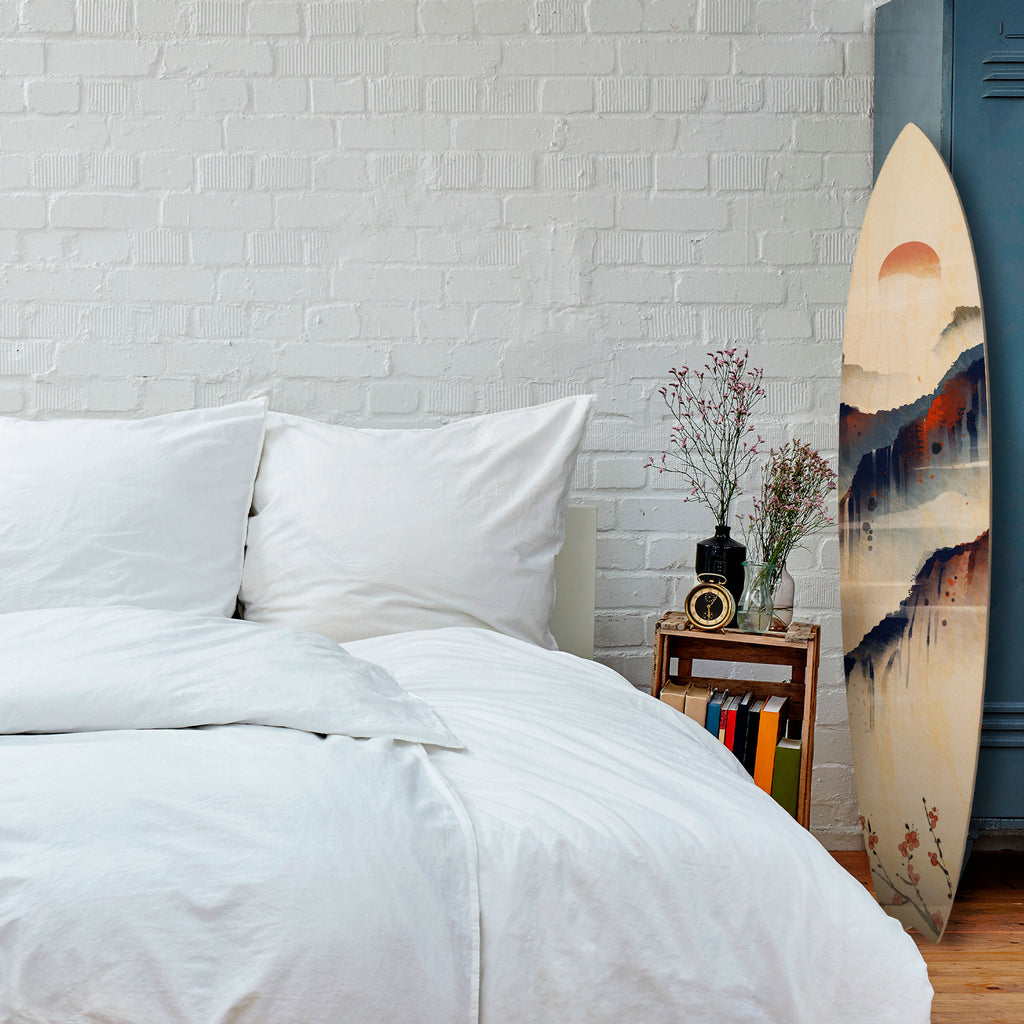 JAPANESE LANDSCAPE Deko-Surfboard