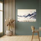 JAPANESE LANDSCAPE Peel and Stick Horizontal Poster