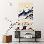 JAPANESE LANDSCAPE Selbstklebendes Poster - Hochformat