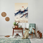 JAPANESE LANDSCAPE Selbstklebendes Poster - Hochformat