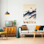 JAPANESE LANDSCAPE Selbstklebendes Poster - Hochformat