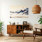 JAPANESE LANDSCAPE Peel and Stick Horizontal Poster