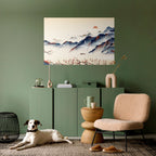 JAPANESE LANDSCAPE Peel and Stick Horizontal Poster