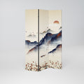 ORIENTAL LANDSCAPE Decorative 3-Panel Room Divider