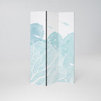 UNDERWATER PLEASURES Decorative 3-Panel Room Divider