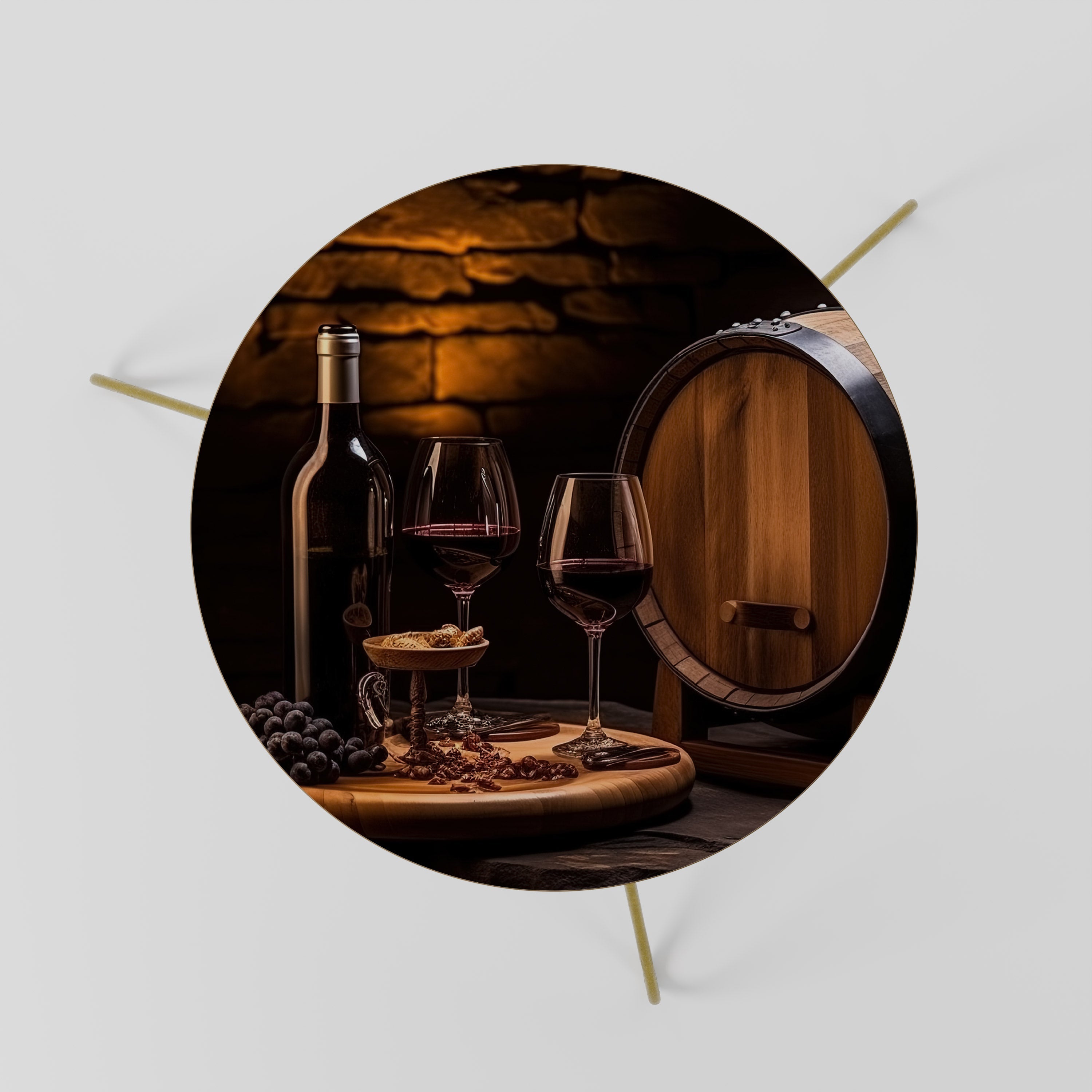 VINTAGE VIGNETTE Couchtisch 60