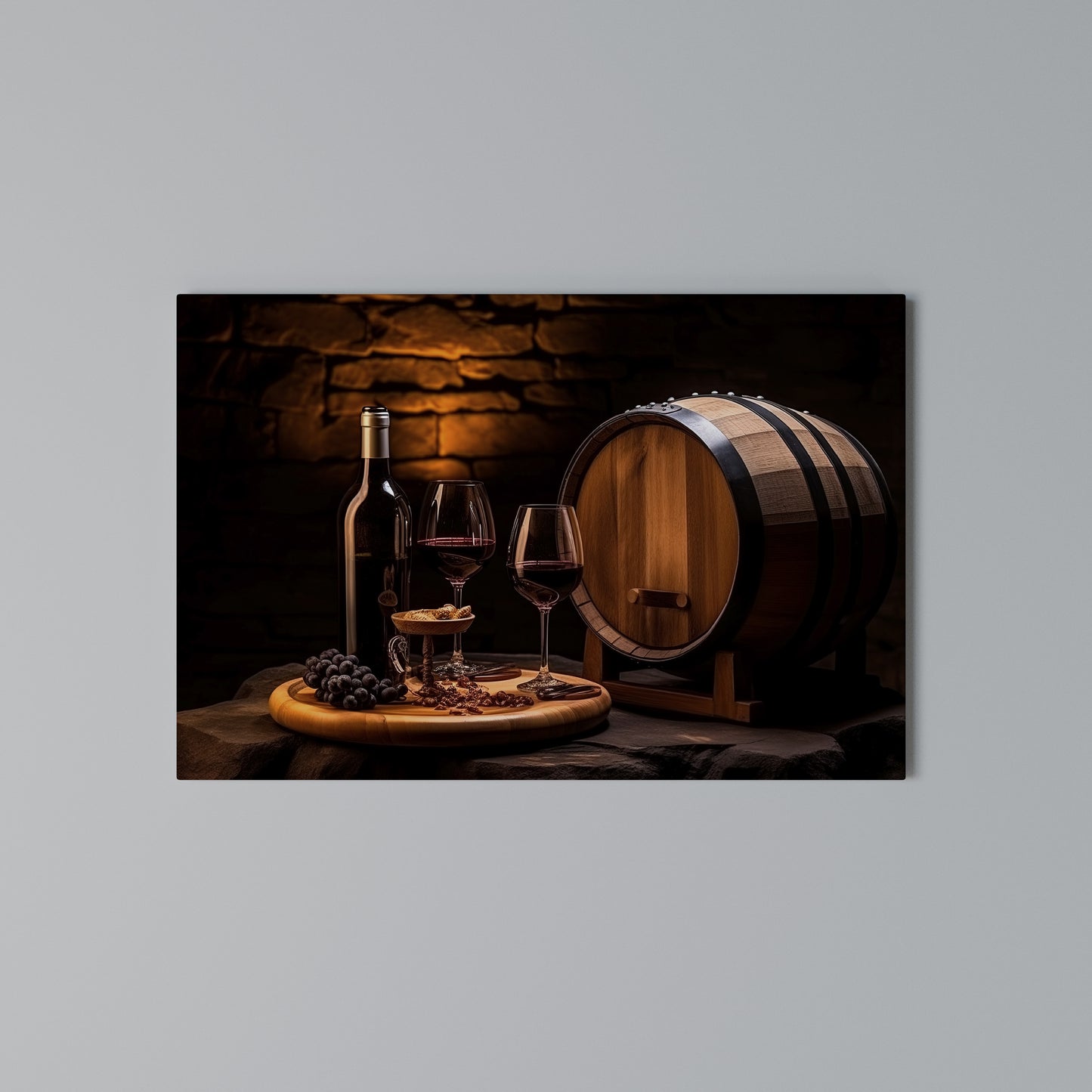 VINTAGE VIGNETTE Horizontal Canvas Print