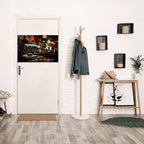 BARISTA’S DREAM MACHINE Peel and Stick Horizontal Poster