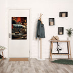 BARISTA’S DREAM MACHINE Selbstklebendes Poster - Hochformat