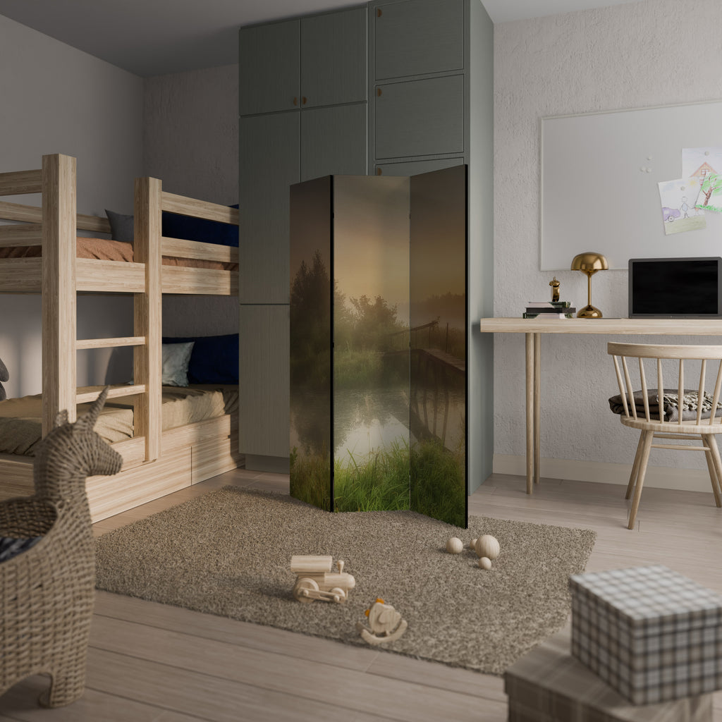 DREAMY HAZE 3-Panel Room Divider