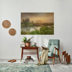 DREAMY HAZE Selbstklebendes Horizontal-Poster