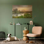 DREAMY HAZE Selbstklebendes Horizontal-Poster