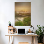 DREAMY HAZE Selbstklebendes Poster - Hochformat