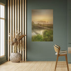 DREAMY HAZE Selbstklebendes Poster - Hochformat