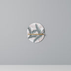 DELICATE BLISS Ovales Kunstregal in Eiche-Optik