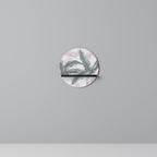 DELICATE BLISS Rundes Kunstregal in Schwarz