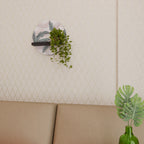 DELICATE BLISS Rundes Kunstregal in Schwarz