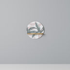 DELICATE BLISS Rundes Kunstregal in Eiche-Optik