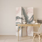 DELICATE BLISS Decorative 3-Panel Room Divider