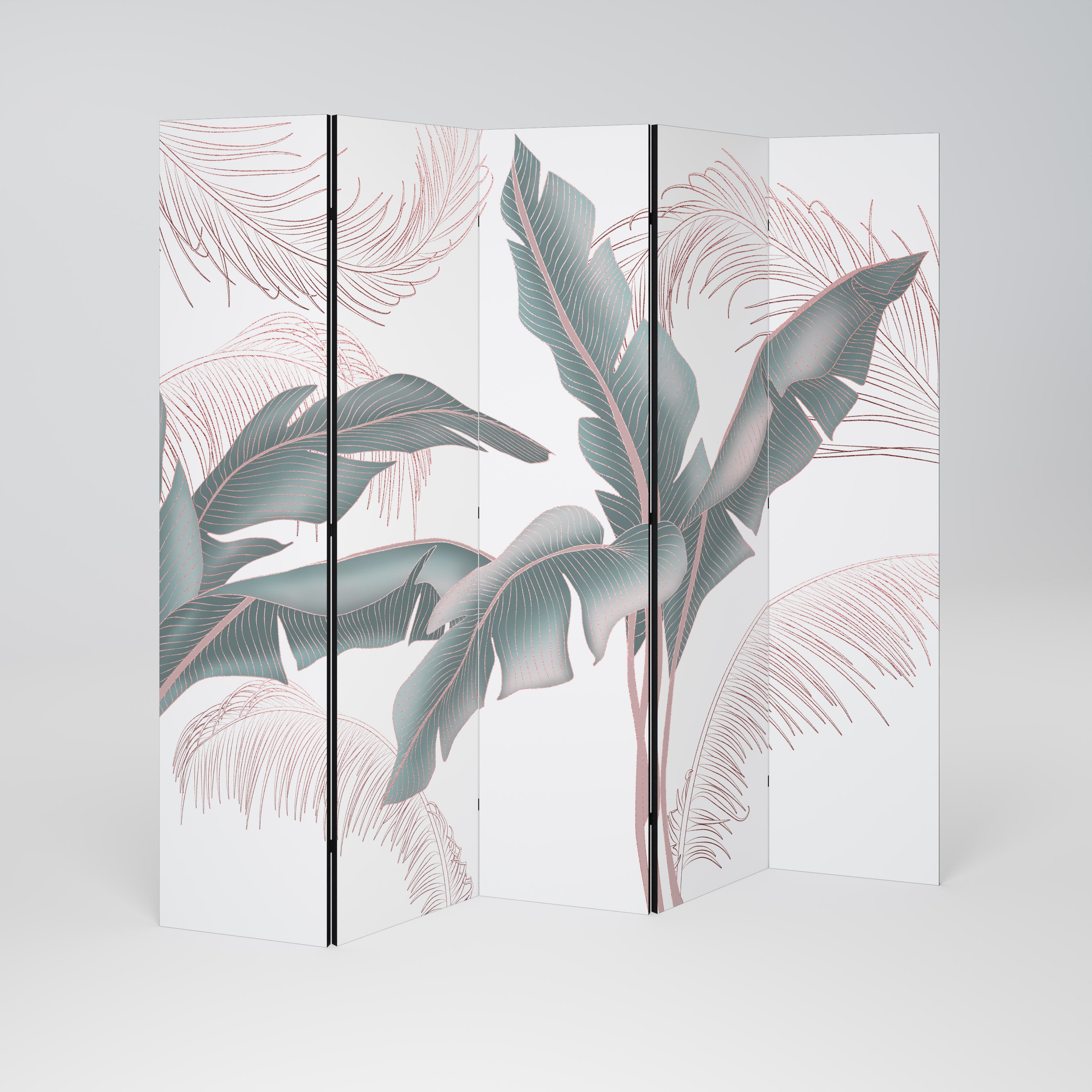 DELICATE BLISS 5-teiliger Paravent