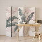 DELICATE BLISS Decorative 5-Panel Room Divider