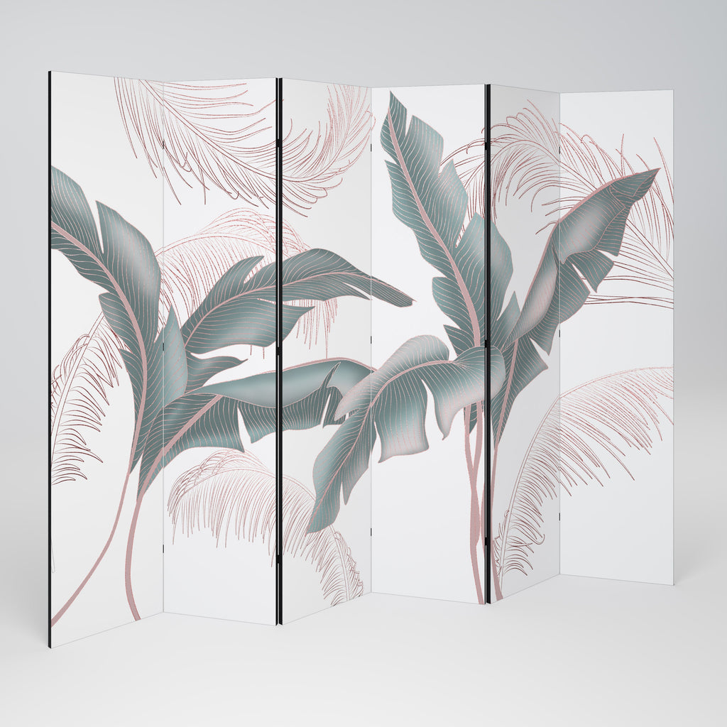 DELICATE BLISS Dekorativer 6-teiliger Raumteiler