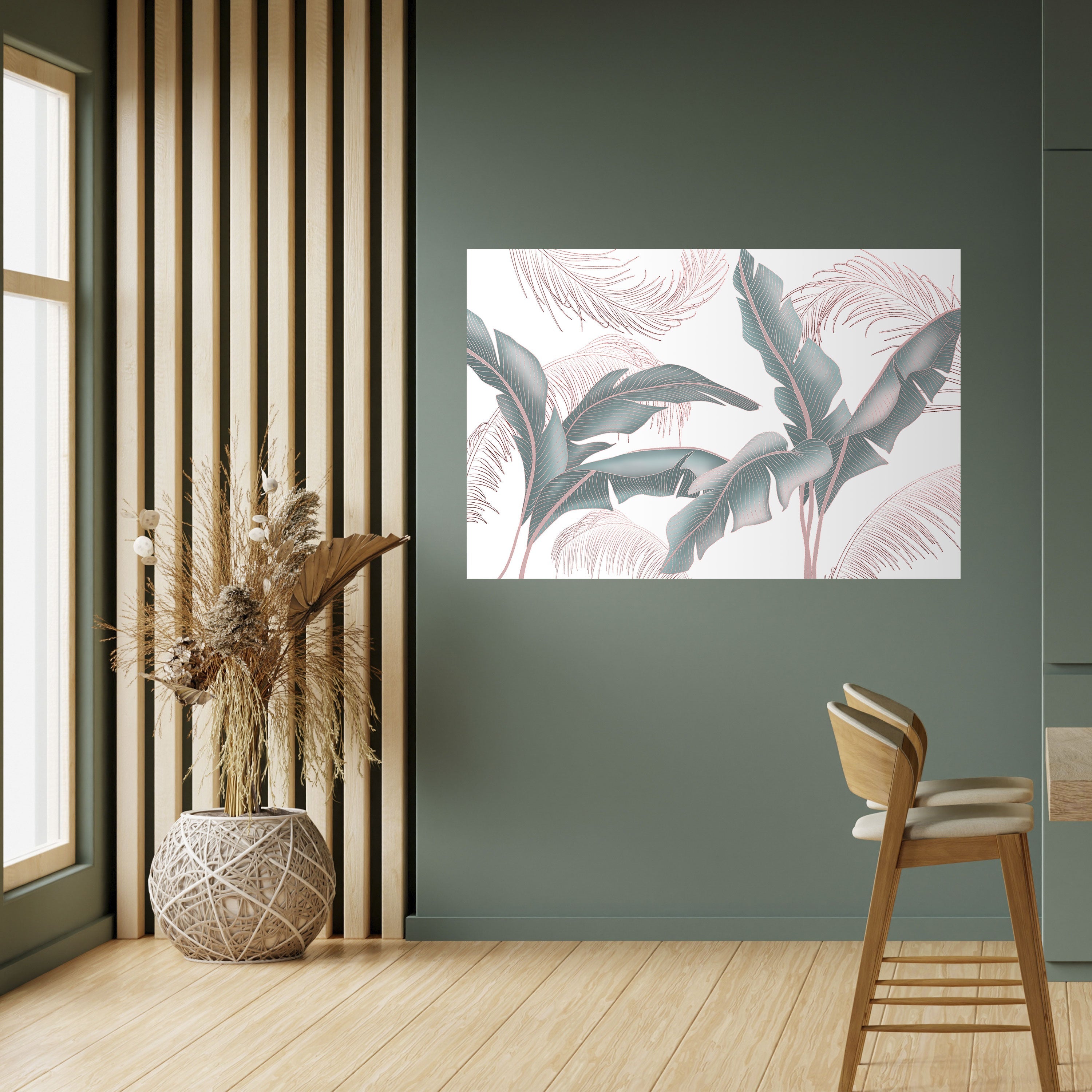 DELICATE BLISS Peel and Stick Horizontal Poster