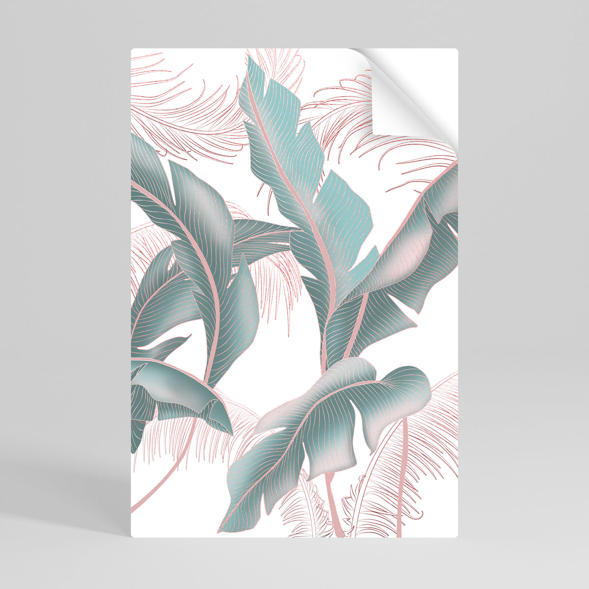 DELICATE BLISS Selbstklebendes Poster - Hochformat