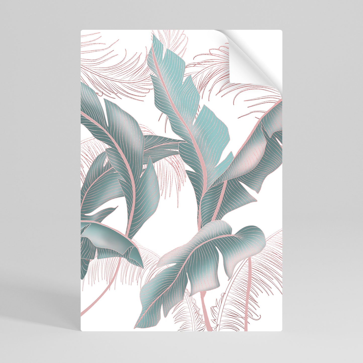 DELICATE BLISS Selbstklebendes Poster - Hochformat